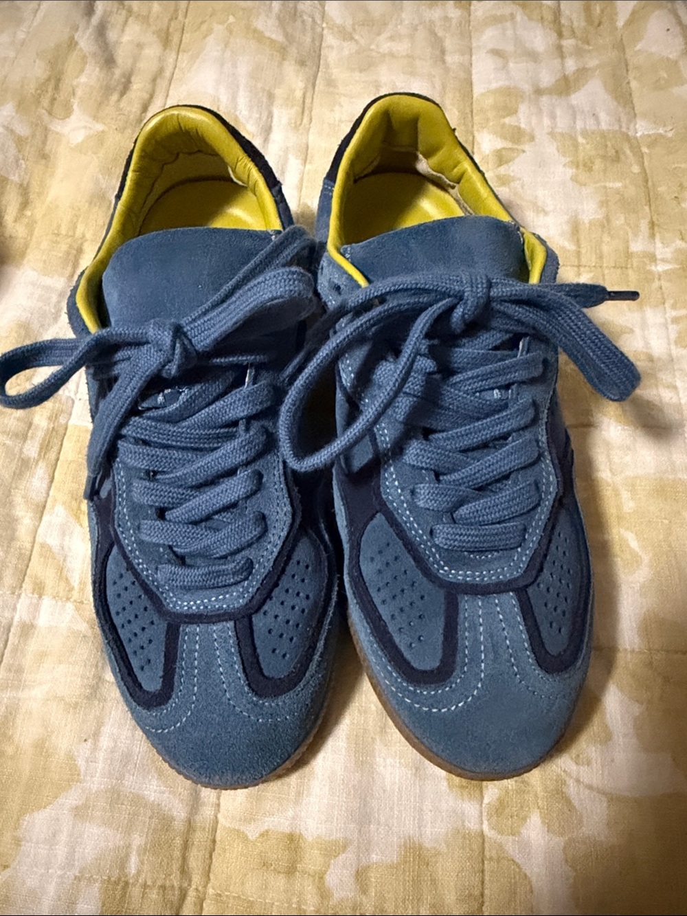 ALOHAS TB.490 CLUB SUEDE BLUE LEATHER SNEAKERS Sneakers size 7